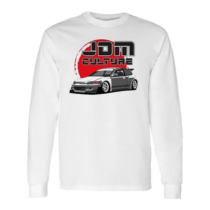 Jdm Culture Japanese Domestic Market Long Sleeve T-Shirt