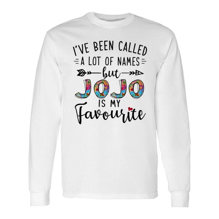 Jojo Is My Favourite Name Long Sleeve T-Shirt