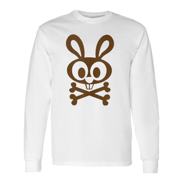 Kawaii Pshyco Sad Bunny Rabbit Long Sleeve T-Shirt