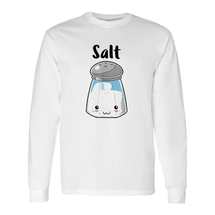 Kawaii Salt Pepper Halloween Costume Best Friend Long Sleeve T-Shirt