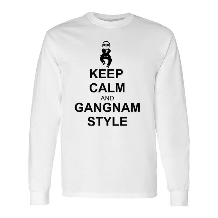 Keep Calm And Gangnam Style Premium Long Sleeve T-Shirt T-Shirt