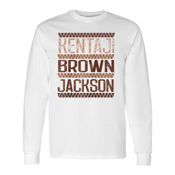 Ketanji Brown Jackson Melanin Judge Black Woman Pride Raglan Baseball Tee Long Sleeve T-Shirt T-Shirt