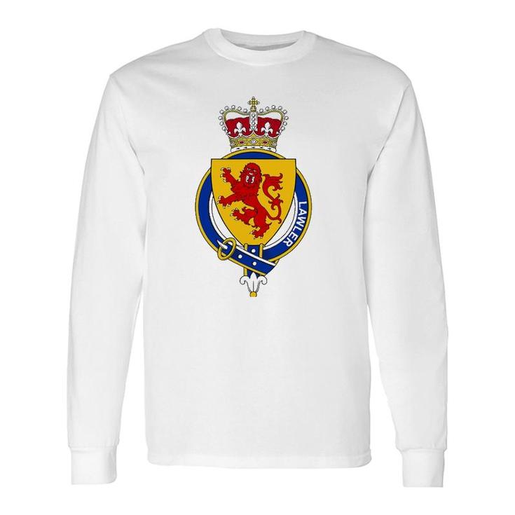 Lawler Coat Of Arms Crest Long Sleeve T-Shirt T-Shirt