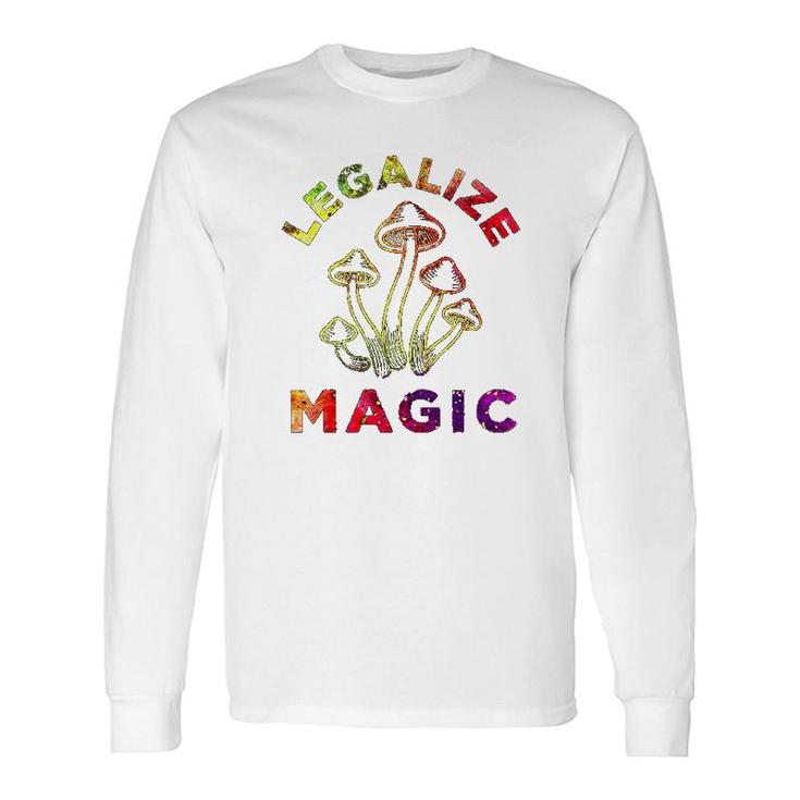 Legalize Magic Hippie Tie Dye Long Sleeve T-Shirt T-Shirt