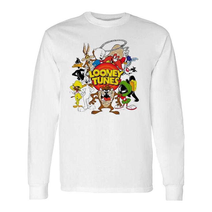 Looney Toons Character Group Bugs Rabbit Long Sleeve T-Shirt T-Shirt