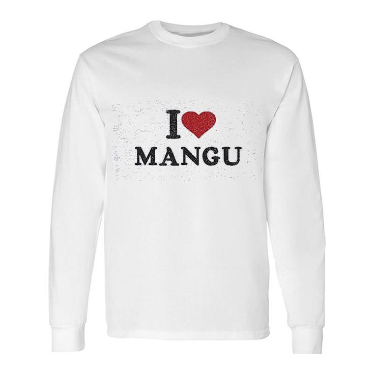 I Love Mangu Dominican Republic Long Sleeve T-Shirt T-Shirt