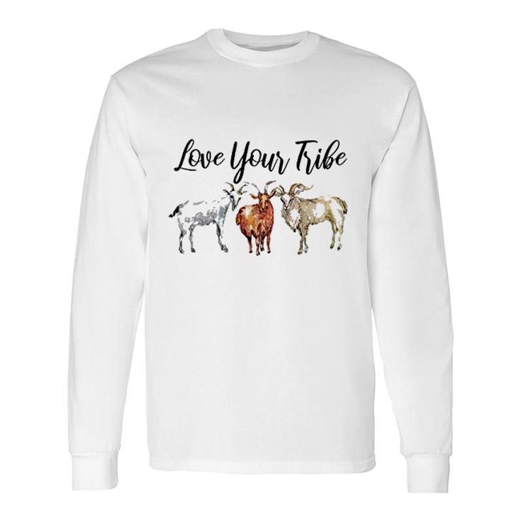 Love Your Tribe For Farmer Long Sleeve T-Shirt