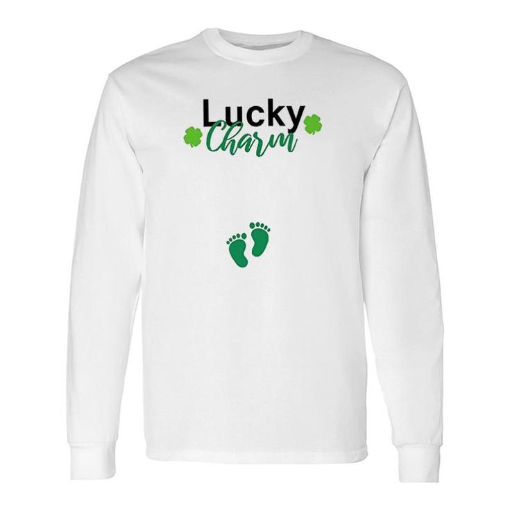 Lucky Charm St Patricks Day Long Sleeve T-Shirt T-Shirt