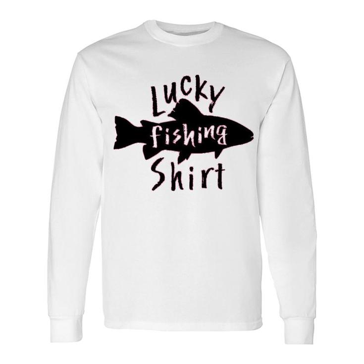 Lucky Fishing Fish Youth Long Sleeve T-Shirt T-Shirt
