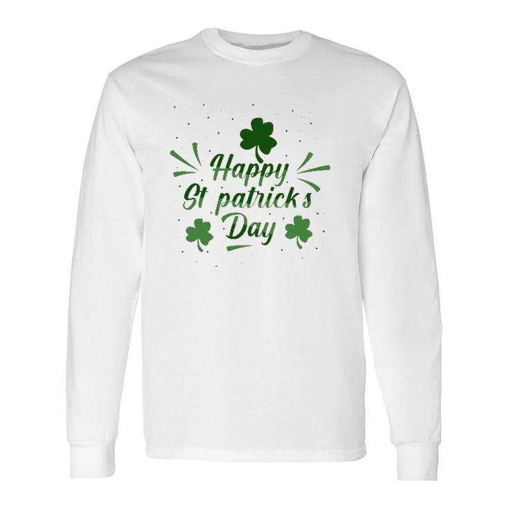 Lucky Shamrock St Patrick's Day Long Sleeve T-Shirt T-Shirt