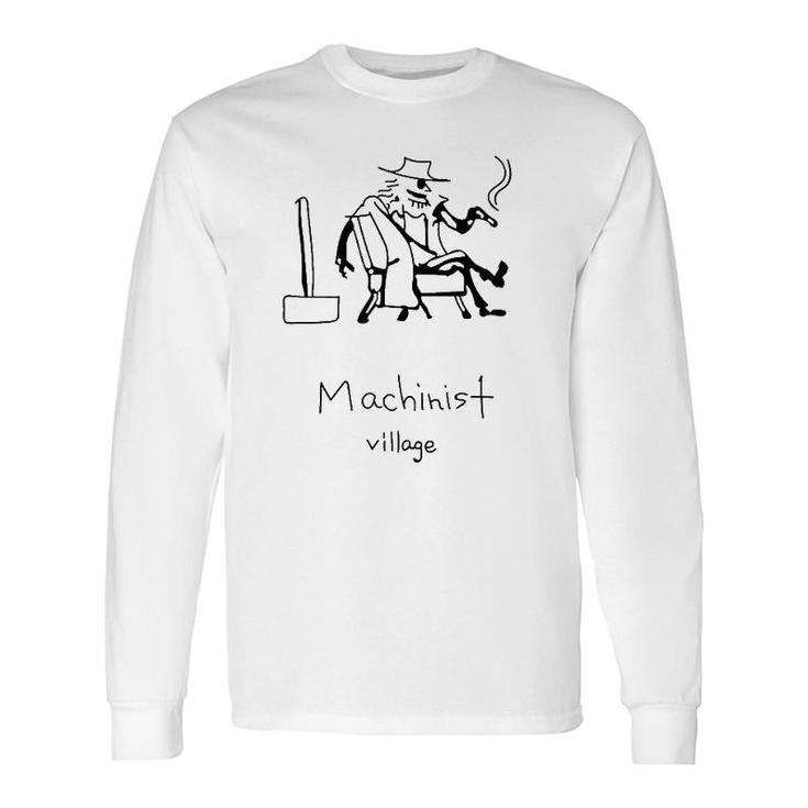 Machinist Village Big Hammer Machinist Long Sleeve T-Shirt T-Shirt