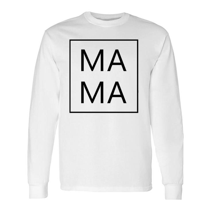 Mama First Mother's Day New Mom Dada Matching Long Sleeve T-Shirt T-Shirt