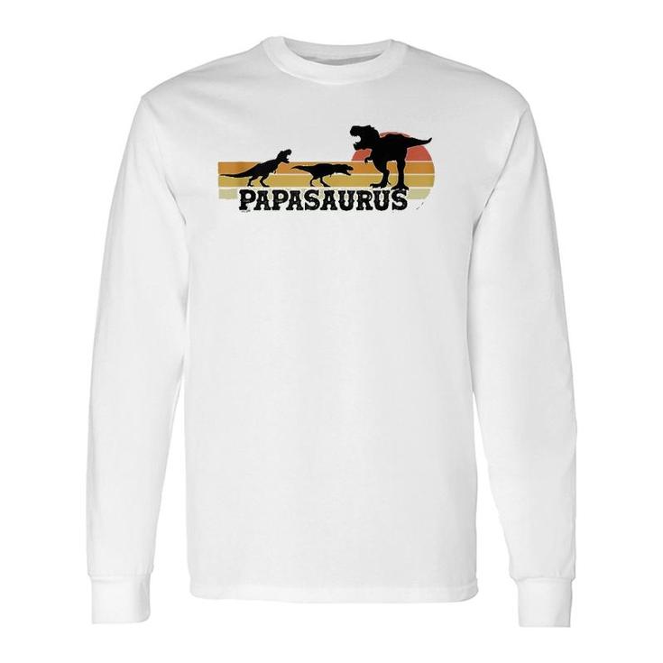 Matching Papasaurusrex Dinosaurs Papa Father's Day Long Sleeve T-Shirt T-Shirt