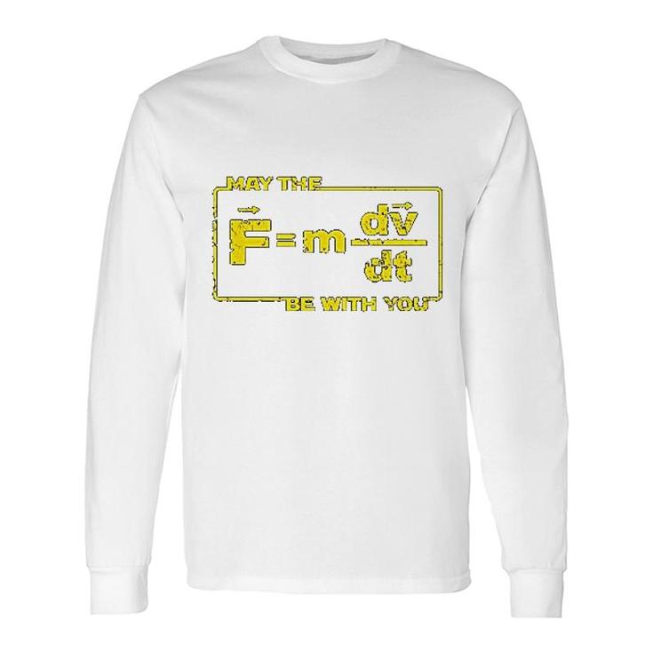 May The Force Star Equation Space Long Sleeve T-Shirt T-Shirt