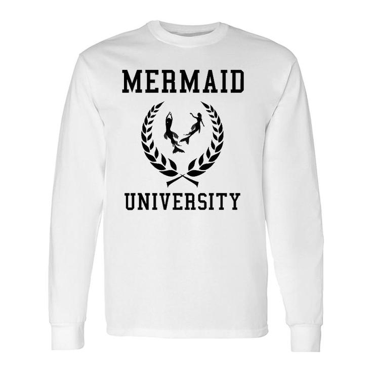 Mermaid University Deep-Sea Diver Sailor Long Sleeve T-Shirt T-Shirt