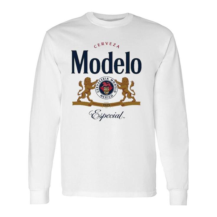 Modelo Especial Can Label Long Sleeve T-Shirt T-Shirt
