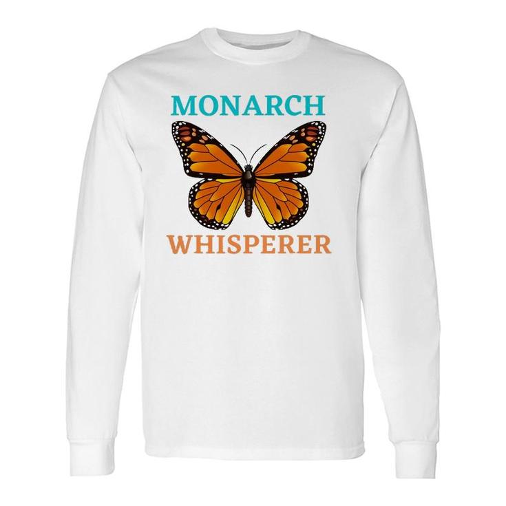 Monarch Whisperer Monarch Butterfly Long Sleeve T-Shirt T-Shirt