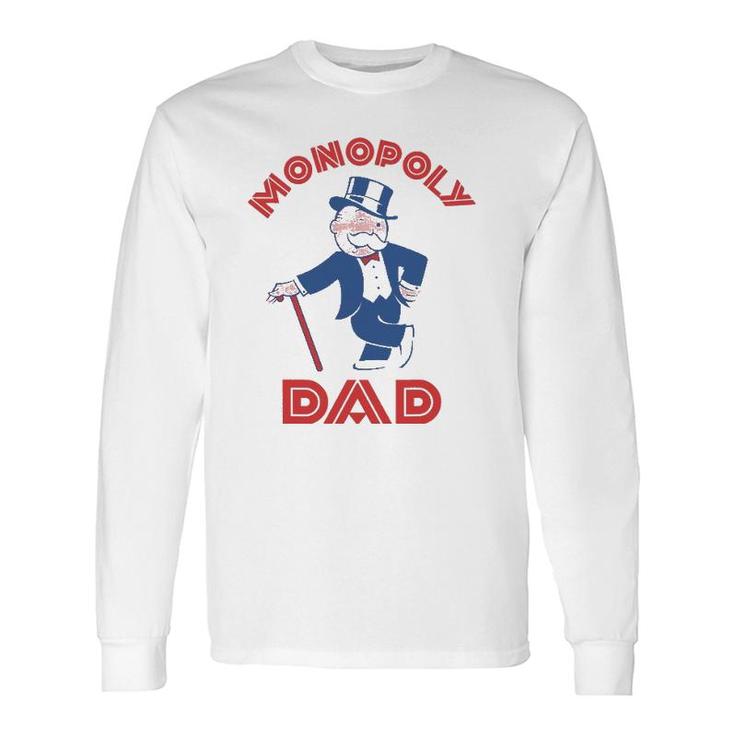 Monopoly Dad Father's Day Long Sleeve T-Shirt T-Shirt