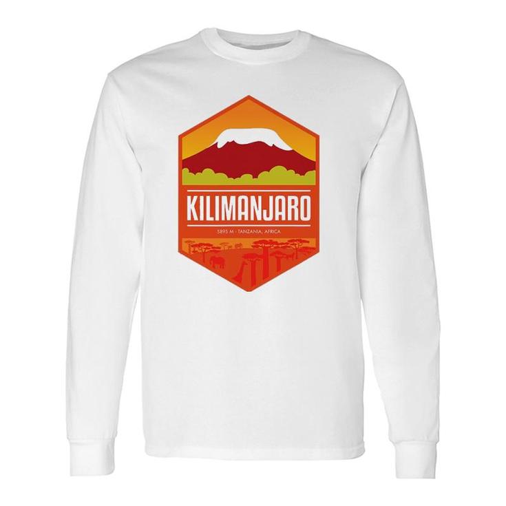 Mount Kilimanjaro Tanzania Africa Long Sleeve T-Shirt T-Shirt