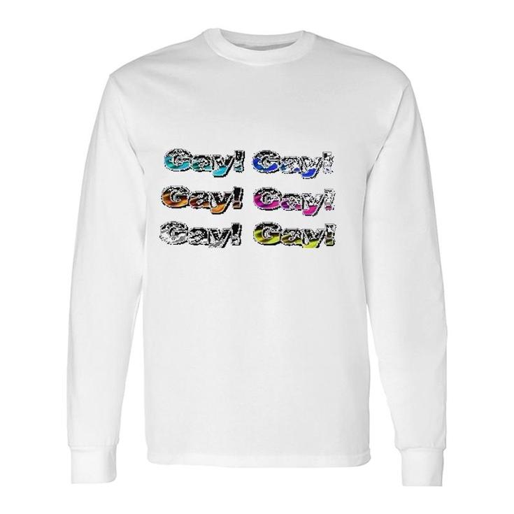 New Pride Gay Lgbt Simple Long Sleeve T-Shirt