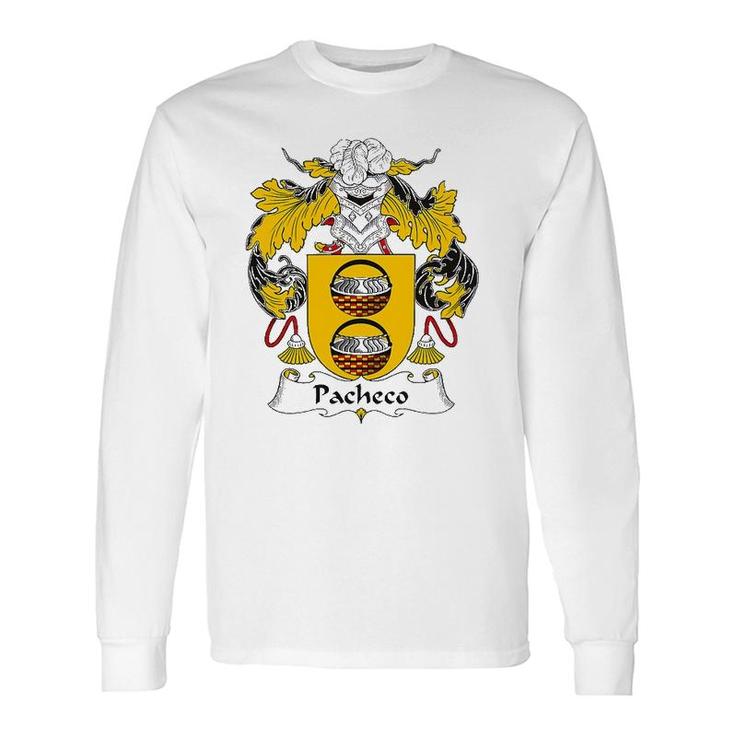 Pacheco Coat Of Arms Crest Long Sleeve T-Shirt T-Shirt