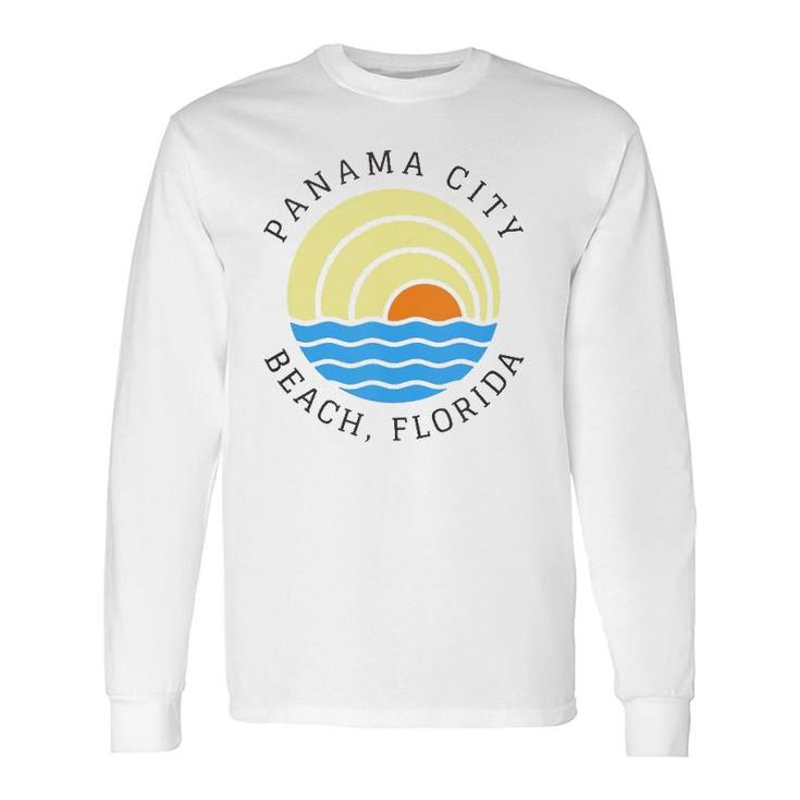 Panama City Beach Florida Waves Long Sleeve T-Shirt T-Shirt