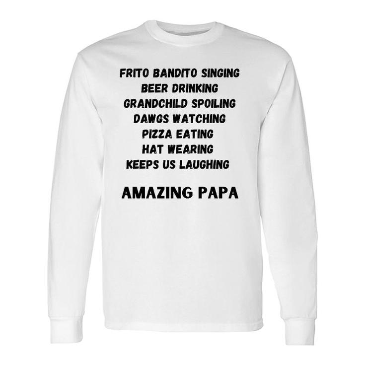 Papa Long Sleeve T-Shirt T-Shirt