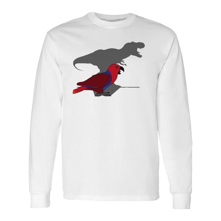 Parrot Owner, Birb Memes,Rex Female Eclectus Long Sleeve T-Shirt T-Shirt