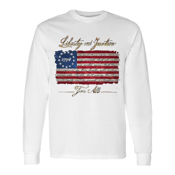 Patriotic Patriotic 1776 Betsy Ross Long Sleeve T-Shirt