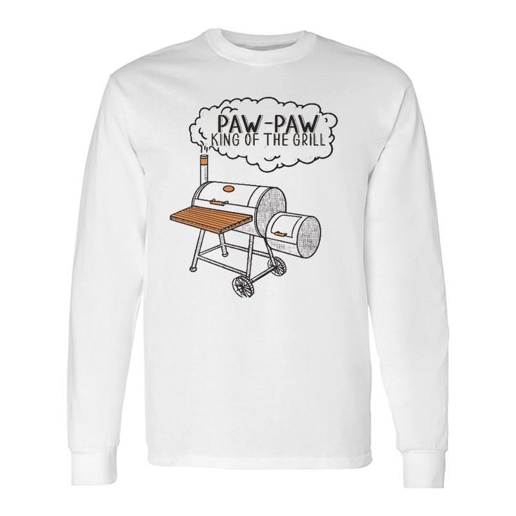 Paw-Paw King Of The Grill Father's Day Long Sleeve T-Shirt T-Shirt