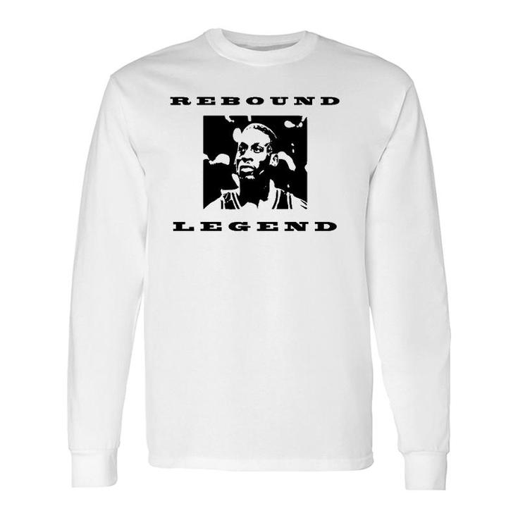 Pay Homage To The Greatest Rebounder Of All Time Long Sleeve T-Shirt T-Shirt