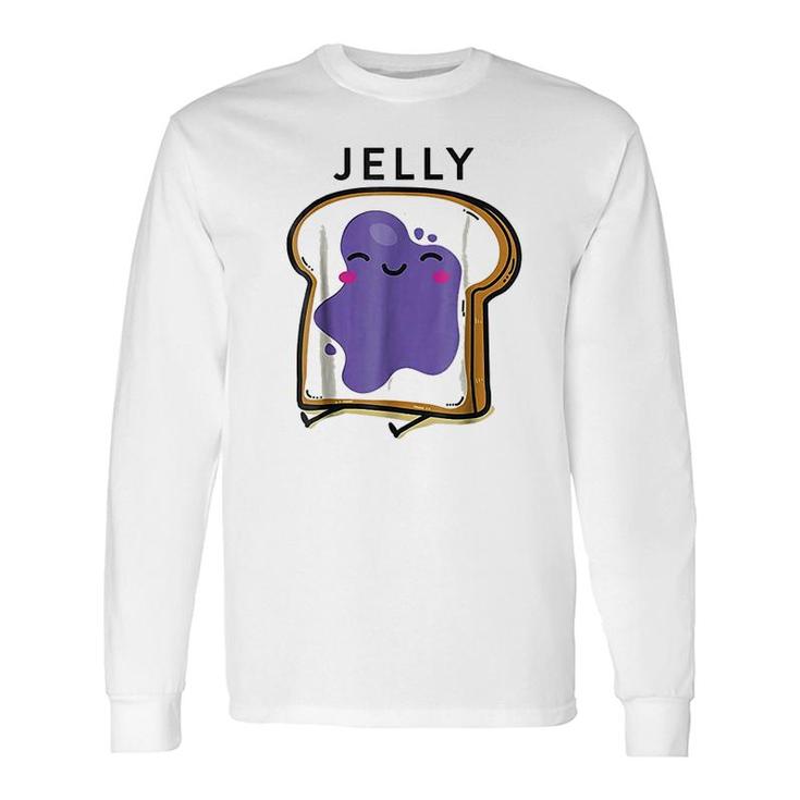 Peanut Butter Jelly Matching Bff Tees Best Friend Long Sleeve T-Shirt