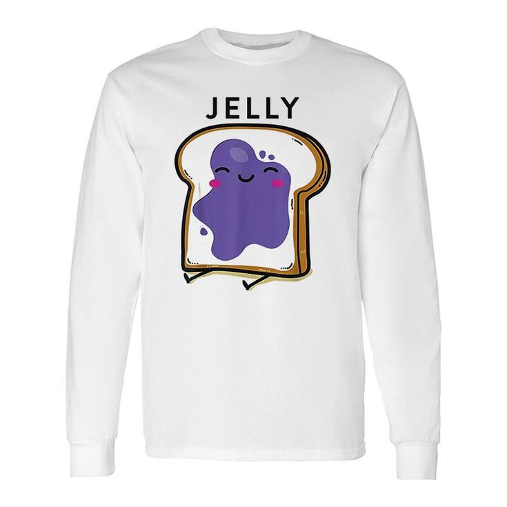 Peanut Butter And Jelly Matching Couple Long Sleeve T-Shirt T-Shirt
