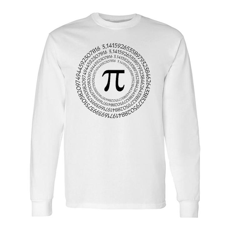 Pi Day Pi For Math Lover Students Long Sleeve T-Shirt T-Shirt