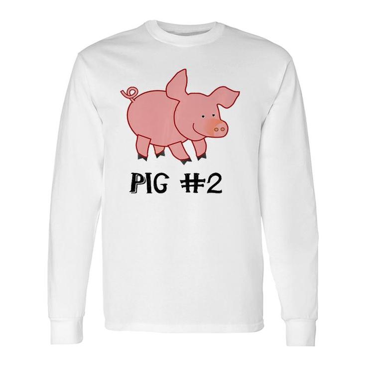 Pig 2 Halloween Costume Tee S Long Sleeve T-Shirt T-Shirt