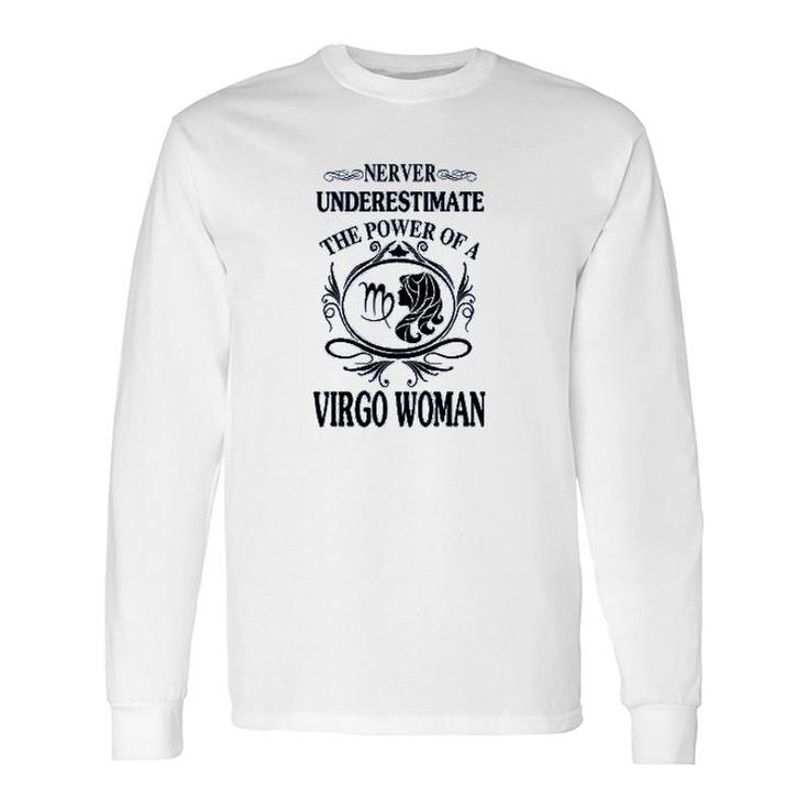 The Power Of A Virgo Long Sleeve T-Shirt T-Shirt