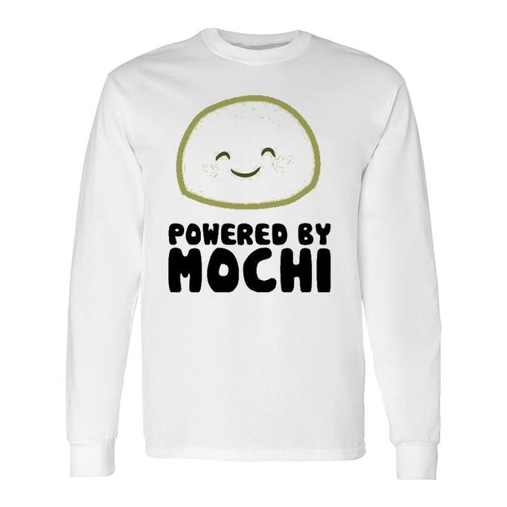 Powered By Mochi Japanese Mochi Lover Long Sleeve T-Shirt T-Shirt