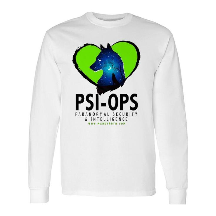 Psi Ops Paranormal Security And Intelligence Long Sleeve T-Shirt T-Shirt