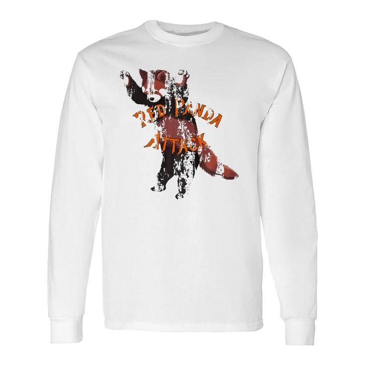 Red Panda Attack You Will Know Us By Our Cuteness Long Sleeve T-Shirt T-Shirt