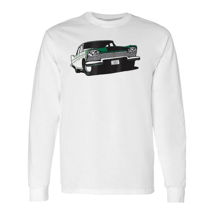 Retro Car Graphic Vintage Long Sleeve T-Shirt