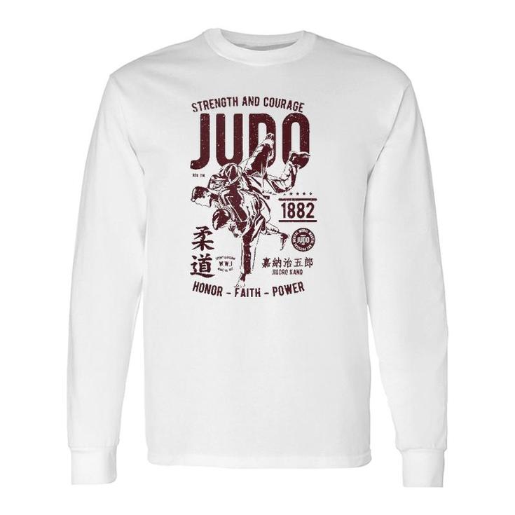 Retro Judovintage Judo Long Sleeve T-Shirt T-Shirt