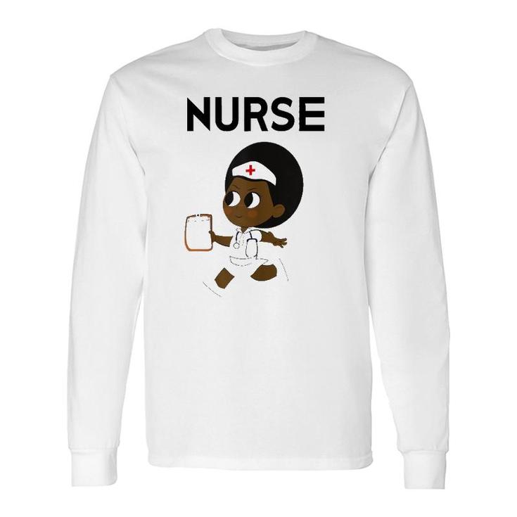 Rn Cna Lpn Nurse Black Nurses Long Sleeve T-Shirt
