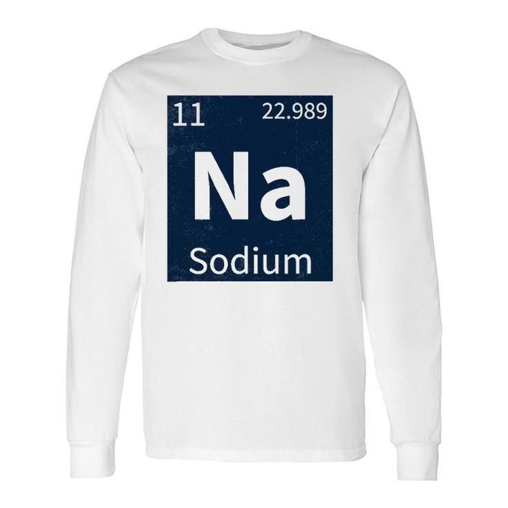 Salt Nacl Sodium Chloride Matching Couples Tee For Halloween Long Sleeve T-Shirt T-Shirt