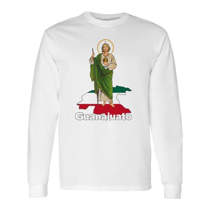 San Judas Tadeo With Guanajuato Mexico Pullover Long Sleeve T