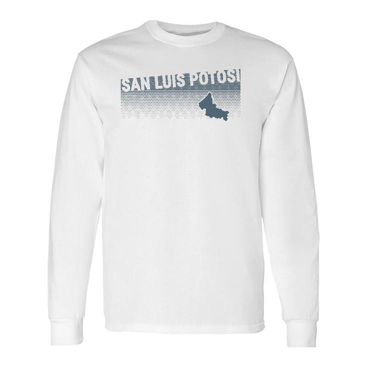 San Luis Potosi Mexico Modern Para Potosinos Long Sleeve T-Shirt T-Shirt