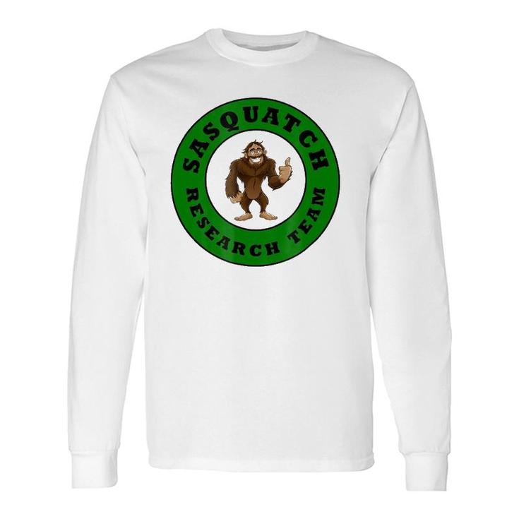 Sasquatch Research Team Bigfoot Long Sleeve T-Shirt T-Shirt