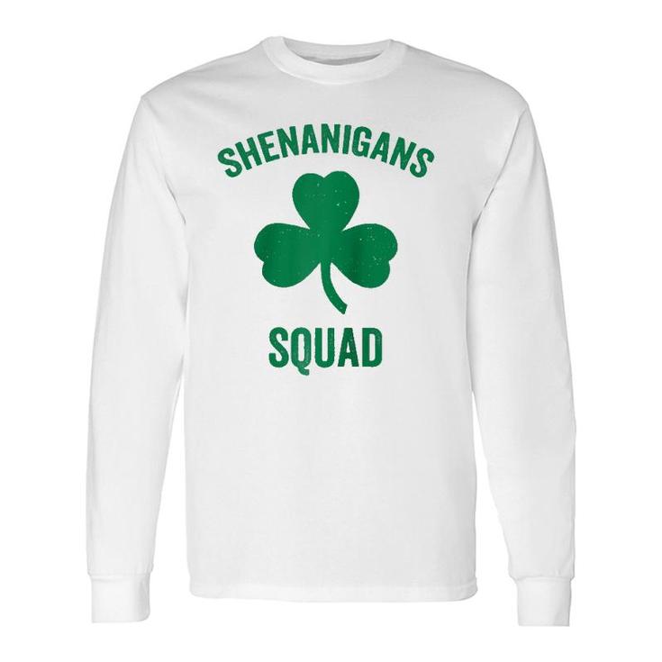 Shenanigans Squad St Patrick's Day Matching Group Raglan Baseball Tee Long Sleeve T-Shirt T-Shirt