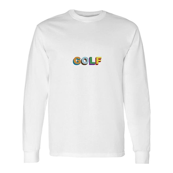 Simple Golf Long Sleeve T-Shirt T-Shirt