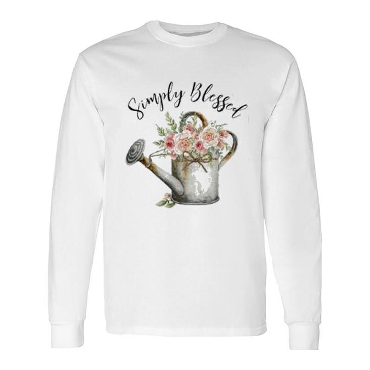 Simply Blessed Long Sleeve T-Shirt