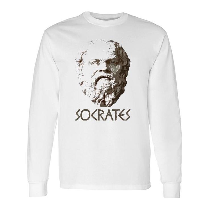 Socrates Greek Philosophy Philosopher Greece Tee Long Sleeve T-Shirt T-Shirt